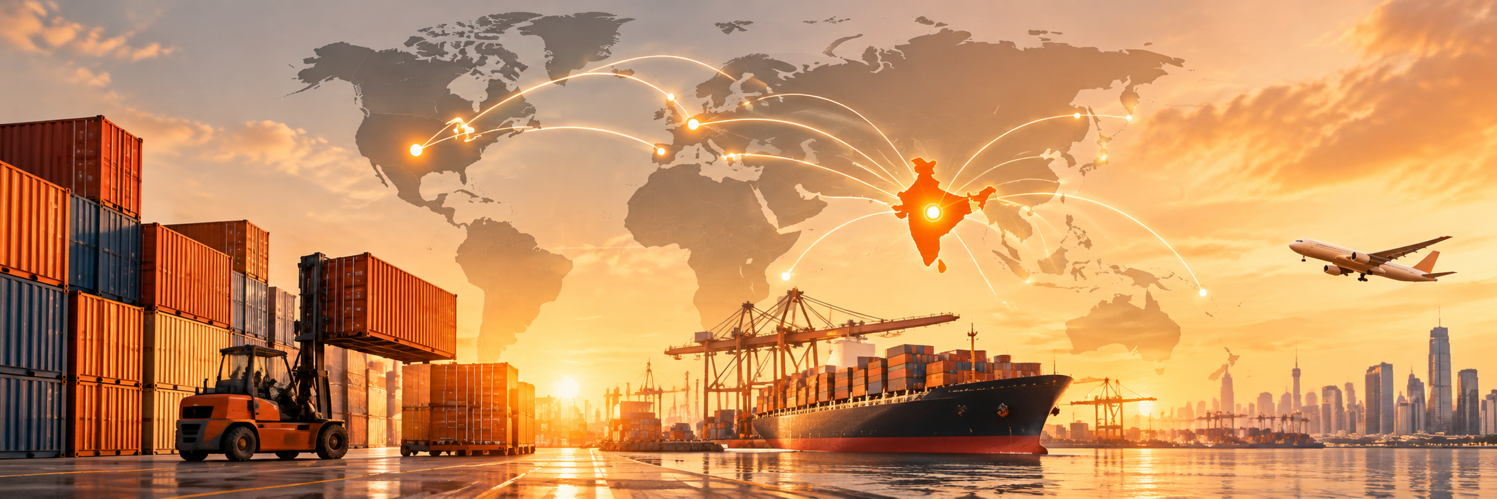 Cargo port and global supply chain